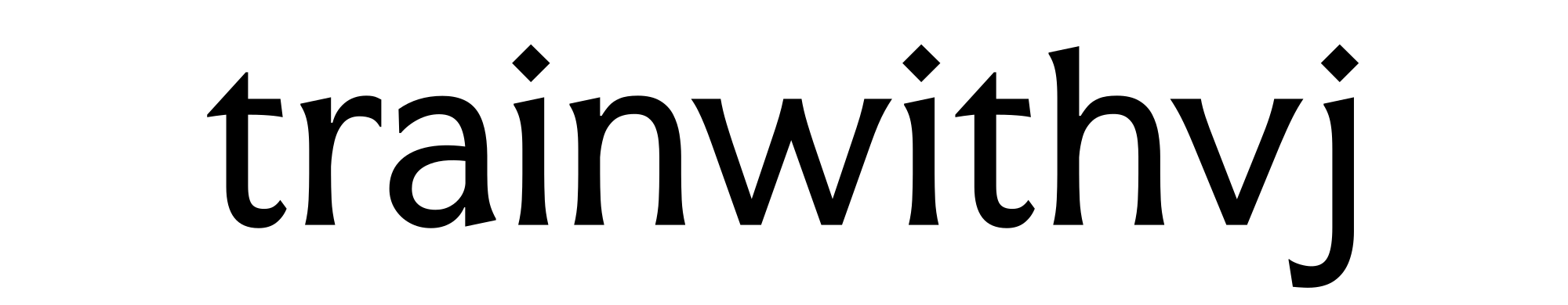 Train with VJ